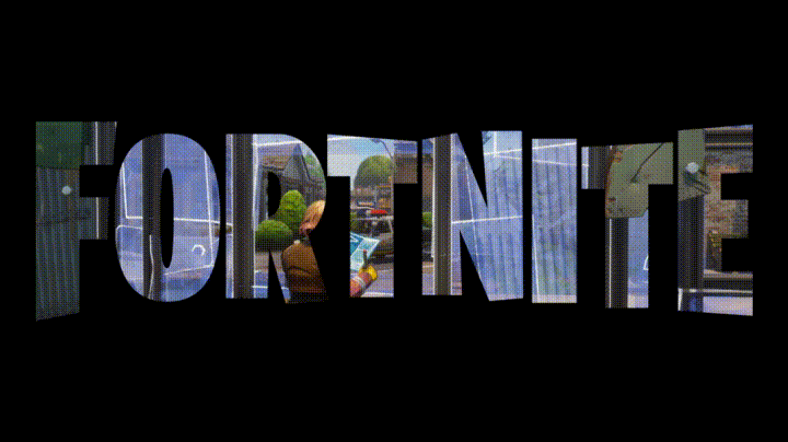 Logo Fortnite impreso 3D