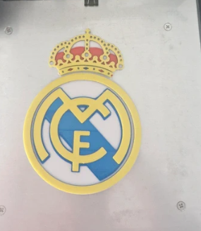 Escudo Real Madrid Impreso 3D