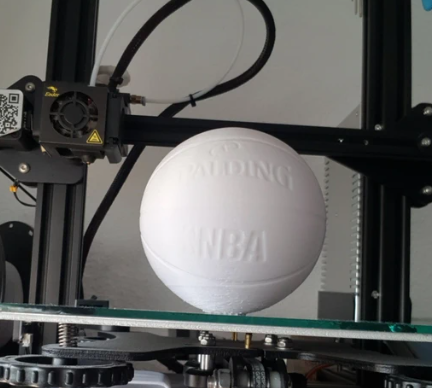 Balón de baloncesto Spalding Impreso 3D