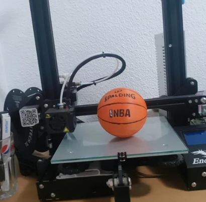 Balón de baloncesto Spalding Impreso 3D