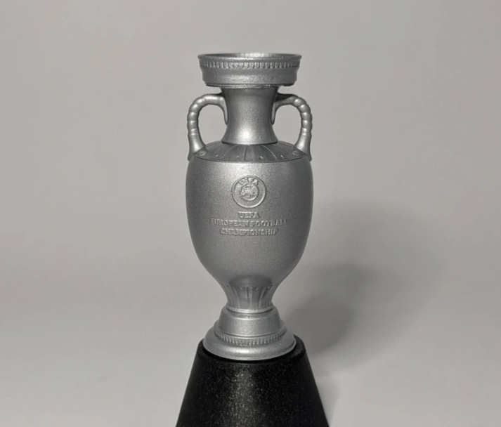 Eurocopa de Fútbol Impreso 3D