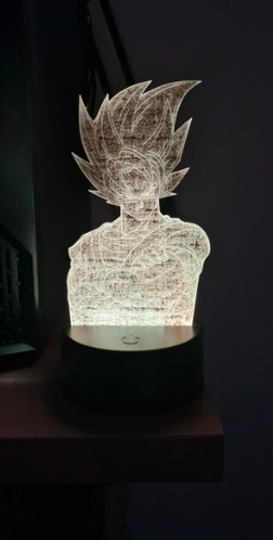 Lampara de Goku Dragon Ball