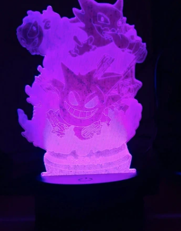 Lámpara del Pokémon Gengar