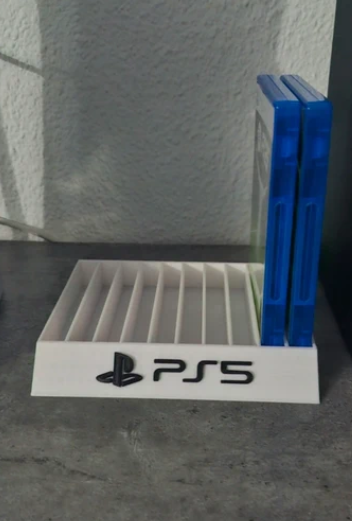 Soporte juegos PS5 Impreso 3D