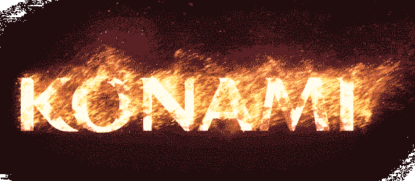 Logo Konami impreso 3D