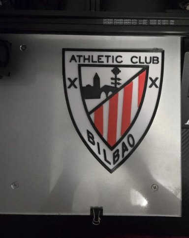 Escudo Athletic Club de Bilbao Impreso 3D