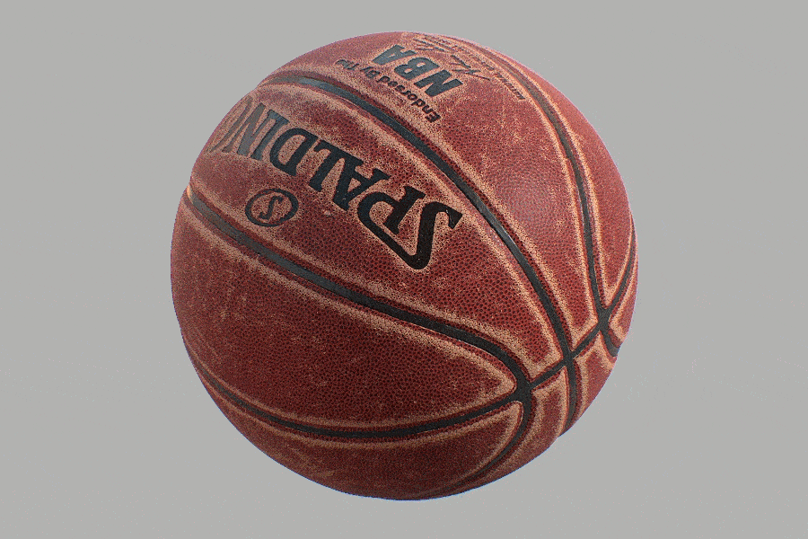 Balón de baloncesto Spalding Impreso 3D