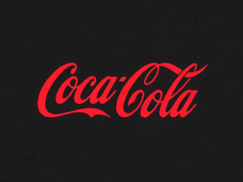 Logo CocaCola Impreso 3D